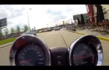 Wypadek motocyklisty w Gdańsku...