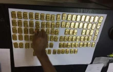Polak próbował przemycić 100 sztabek złota na Sri Lance