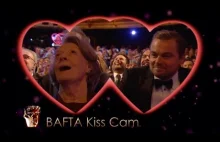 Kiss Cam podczas rozdania nagród BAFTA.