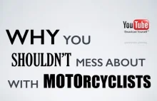 Oto dlaczego nie powinieneś zadziarać z motocyklistami.
