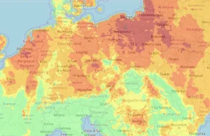 Polska bardziej zagrożona pożarami niż Grecja. Mapa pokazuje skalę dramatu.
