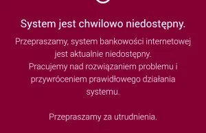 Aliorbank - bankowość elektroniczna nie działa