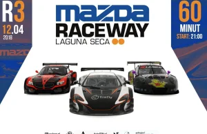 ACLeague Motorsport Capsule GT3 Cup, Runda 3: Laguna Seca. Na żywo o 20:30!