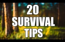 20 przydatnych trików na przetrwanie w dziczy