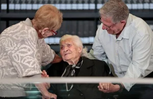 92-latka spotkała Żydów, których uratowała podczas wojny