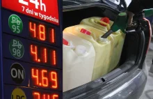 Najtańsze benzyna w Polsce