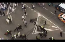 Kibole Legii vs madrycka policja