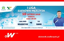 Na żywo. Aqua-Zdrój Wałbrzych vs TSV Sanok - I liga siatkówki mężczyzn -...