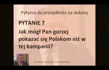 Pytania do Komorowskiego na które nie ma dobrych odpowiedzi:)