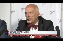 Janusz Korwin-Mikke domaga się ustąpienia Martina Schulza