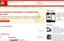 Poznajcie yelp, nowy portal społecznościowy w Polsce