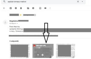 GMail skanuje treść załączonych skanów w plikach graficznych, np. JPEG itd.