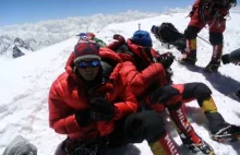 Widok ze szczytu K2