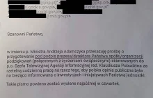 Życzenia z koszami wiktuałów pędzą już po korytarzach do szefa TAI