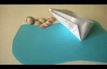 Łódka origami jak zrobić..