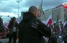 #MarszNiepodleglosci - Dziwaczna przemowa członka ONR "ONR - partia Boga"