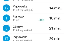[POZNAŃ][Android] PEKA - wirtualny monitor - dokładny czas odjazdu MPK z GPS