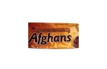 Ciasteczka Afghans, do zestawu z płatkami Muslim.