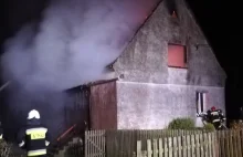 Pożar domu we wsi pod Wrocławiem. Nie żyje jedna osoba