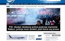 Propaganda tvn24 po marszu 2012