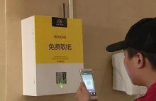 Chiny: nie dostaniesz papieru toaletowego jeśli nie zeskanujesz twarzy