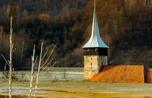 Geamana - zalana wioska i toksyczne jezioro w Rumunii