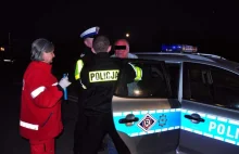 Pijany chciał przejechać policjanta...