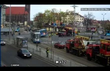 Wrocław - Ponowne wykolejenie tramwaju - Bema i Sienkiewicza