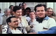 Jack Nicholson i jego podziękowania za nagrodę BAFTA