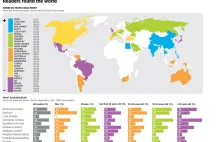 W których krajach czyta się najwięcej? Mapa. [Eng]