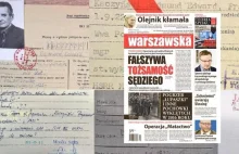 Kłamstwo Moniki O. w sprawie ojca Kaczyńskich