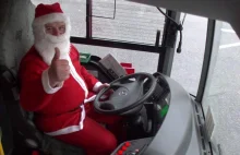 O! Mikołaj kieruje autobusem! Pozytywna akcja w Lublinie