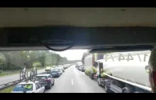 Polska ciężarówka blokuje "korytarz ratunkowy" na niemieckiej autostradzie