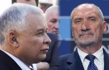 Kaczyński rzuca wyzwanie Macierewiczowi. Wojna w PiS?