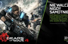 Gra Gears of War 4 za darmo z kartami graficznymi NVIDIA GeForce GTX