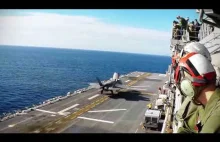 Testy F-35B na USS America