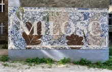 Zrobili ją z resztek. Mozaika „Miłość” na zwykłym podwórku w centrum Szczecina