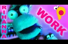 #krancainternetu:najbardziej chory cover "Work"Rihanny na YT "polskich muppetów"