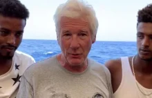 Richard Gere pomaga imigrantom. Spotkał się z ostrą krytyką