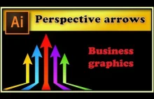 Perspective arrows - Adobe Illustrator tutorial