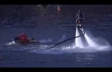 Flyboard over water