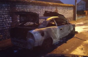 We Francji w nowy rok spalono tylko 804 samochody