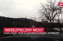 Autobus wjeżdża na most. Nagranie świadka mrozi krew w żyłach WP.TV