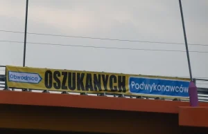 Tak się buduje drogi w Polsce. "Obwodnica oszukanych podwykonawców"