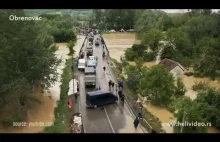 Wielka powódź na Bałkanach.
