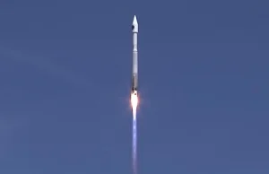 Pierwszy start rakiety w widoku sferycznym 360