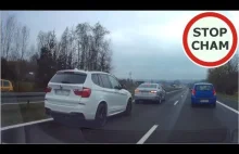Szeryf w Audi blokuje Szeryfa w BMW