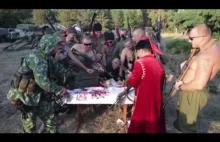 Sztuka żyje: Żołnierze ukraińscy inscenizują "List Kozaków zaporoskich" [sub ru]