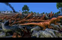 50000 Wolves vs 30000 Velociraptors- Ultimate Epic Battle...