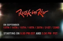 Rock in Rio 2013 - koncerty na żywo